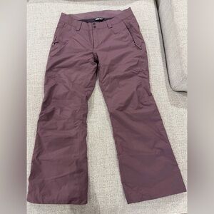 The North Face Women's Pikes Purple Insulated Ski/Snow Pants
